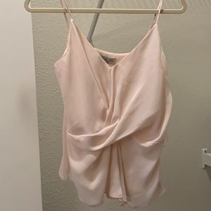 Blush Pink Wrap Tank